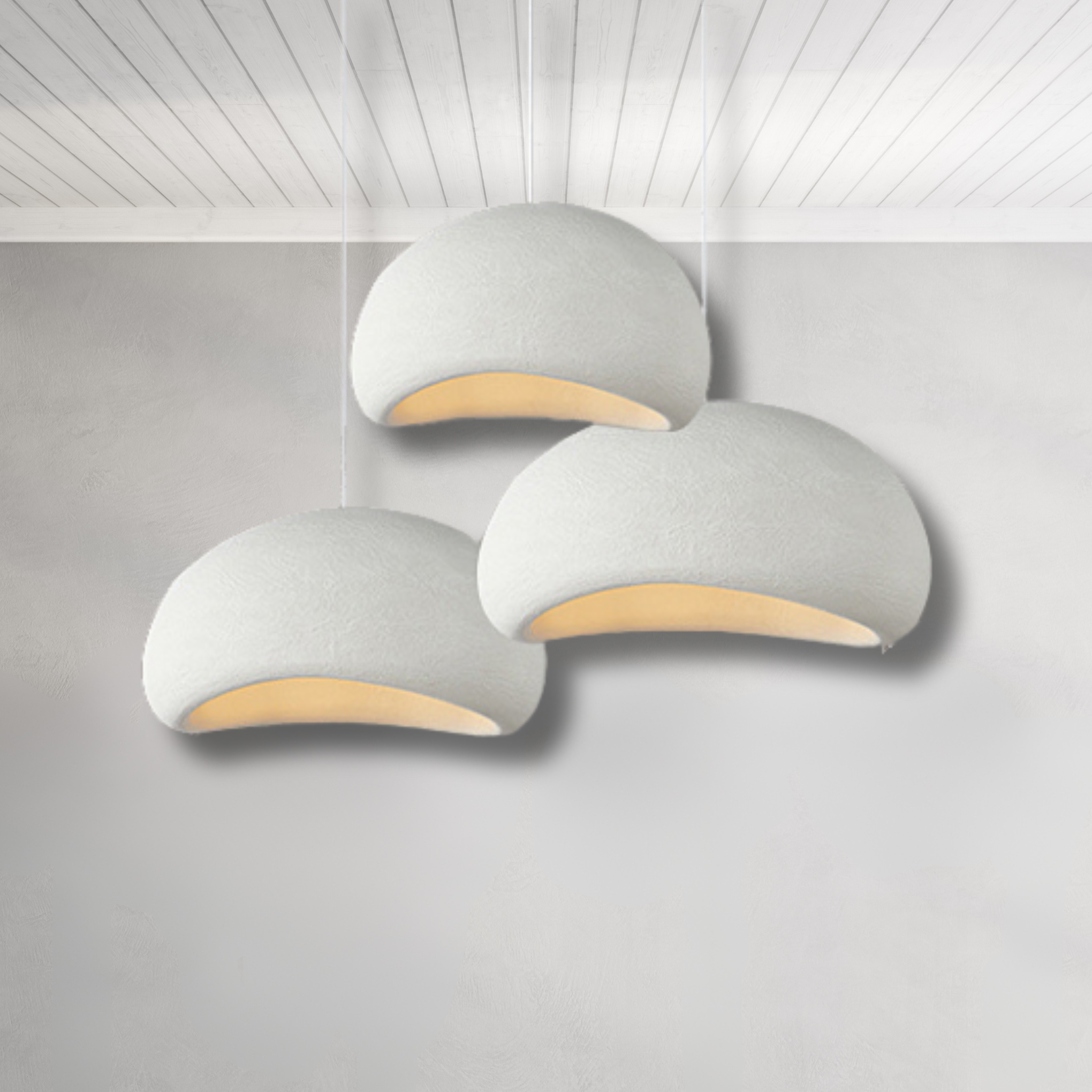 Cream Nordic Pendant